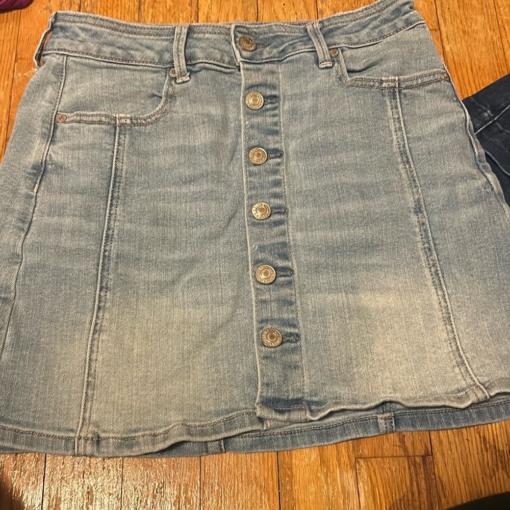 Denim skirt